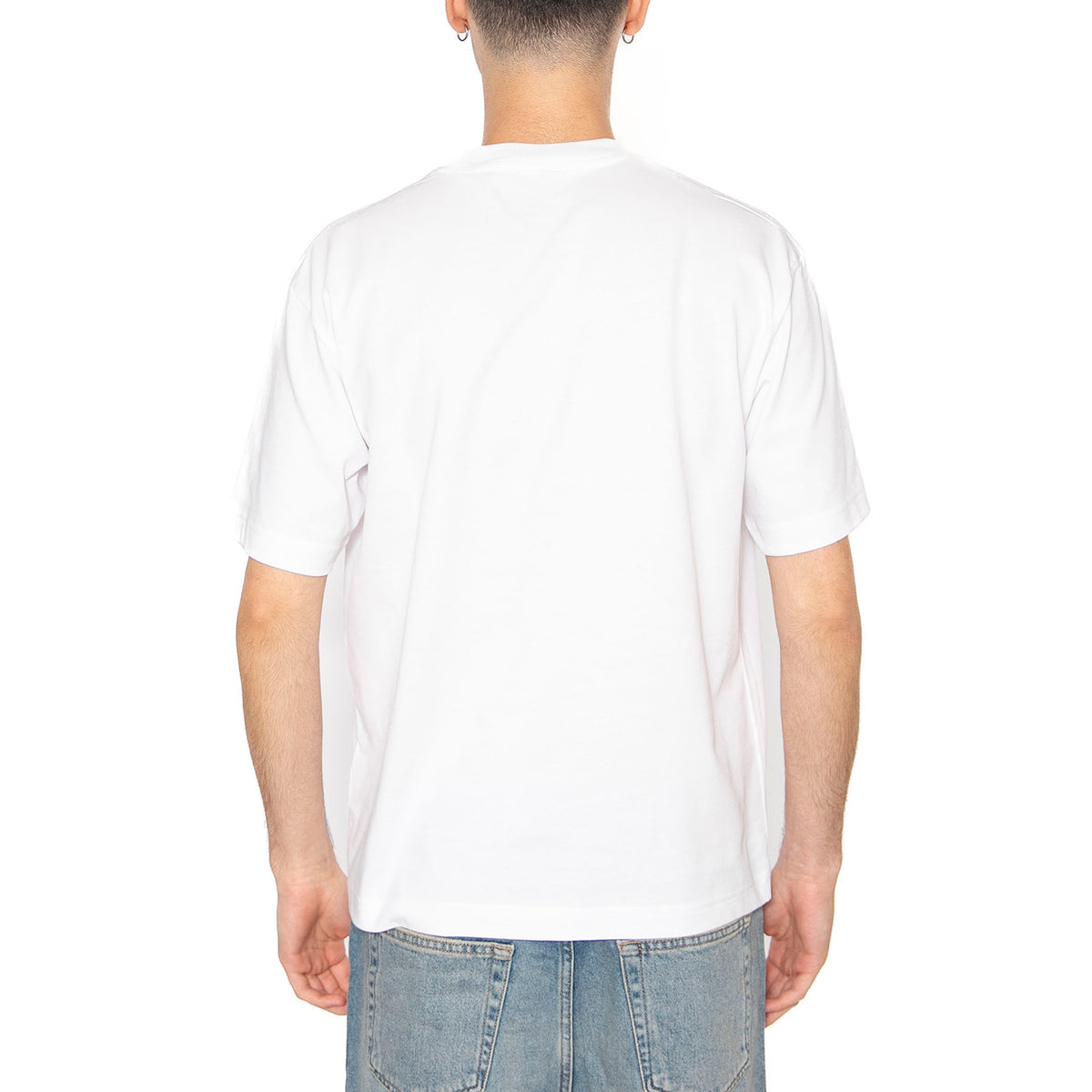 T-Shirt 001 Unisex White - Maglietta Girocollo Uomo Bianca TH2745-001 . LACOSTE 