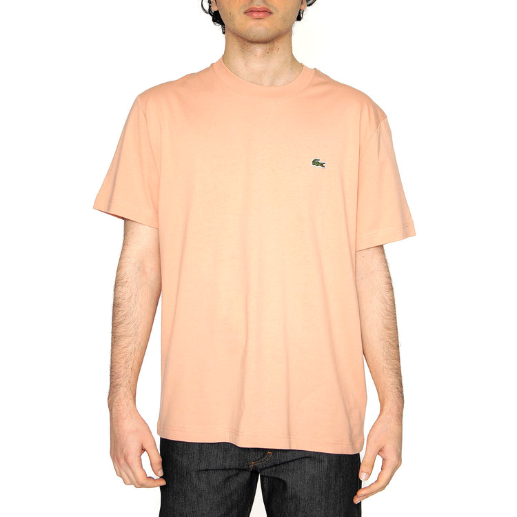 T-Shirt ZIH Pink - Maglietta Girocollo Uomo Rosa TH7318-ZIH . LACOSTE 