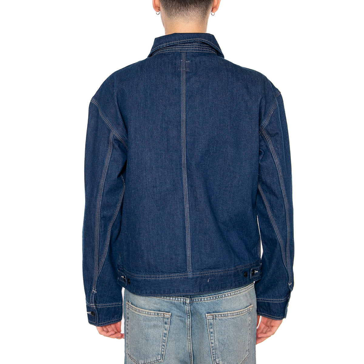 91W Workwear Jacket Rinse - Giacca Denim Jeans Uomo Blu 112363870 . LEE 