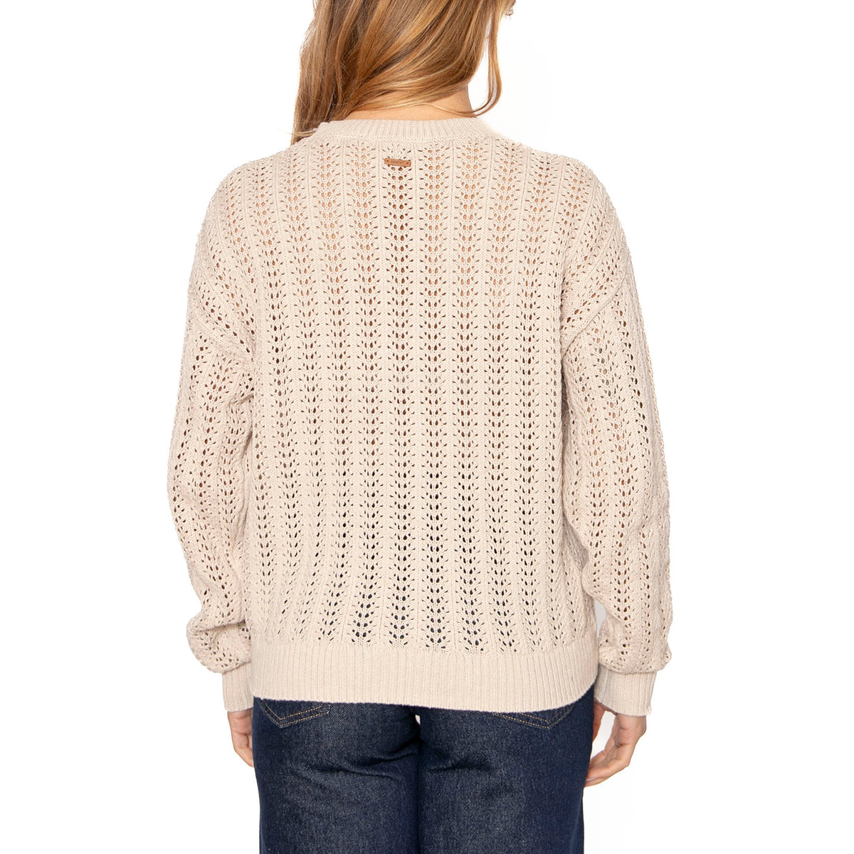 Sunrise Crochet Sweater Oatmeal - Maglia Donna Beige 0013A-0000 . LEVIS 