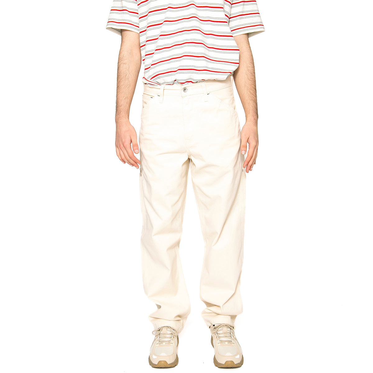 586 Loose Straight Carpenter Undyed Ecru Gre - Pantaloni Denim Jeans Uomo Beige 55849-0064 . LEVIS 