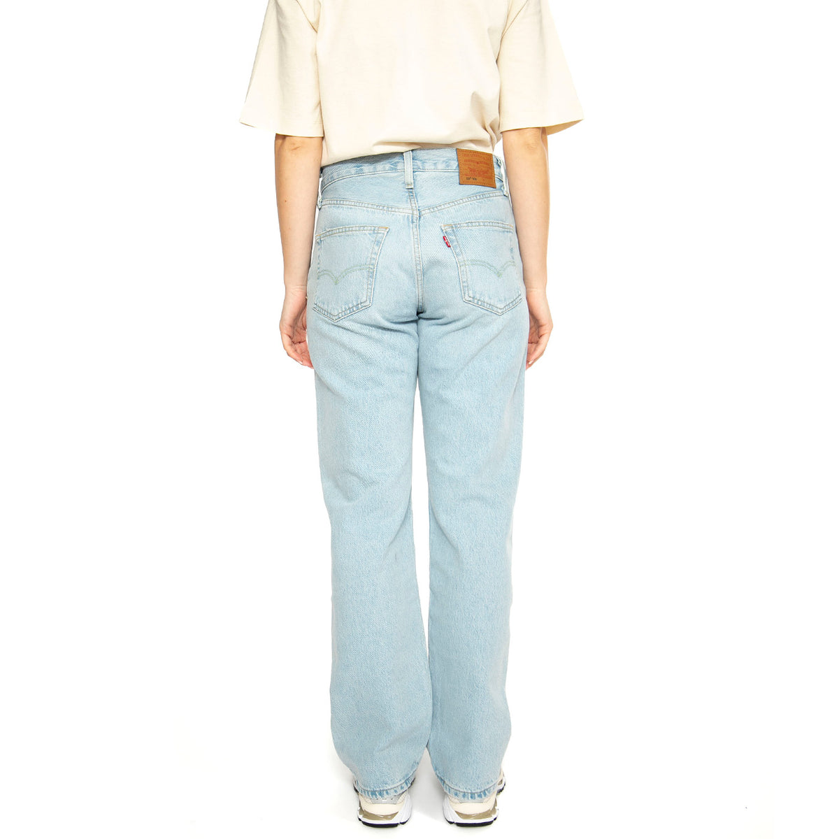 501 90's Light Indigo Worn In - Pantaloni Denim Jeans Donna Blu A1959-0011 . LEVIS 