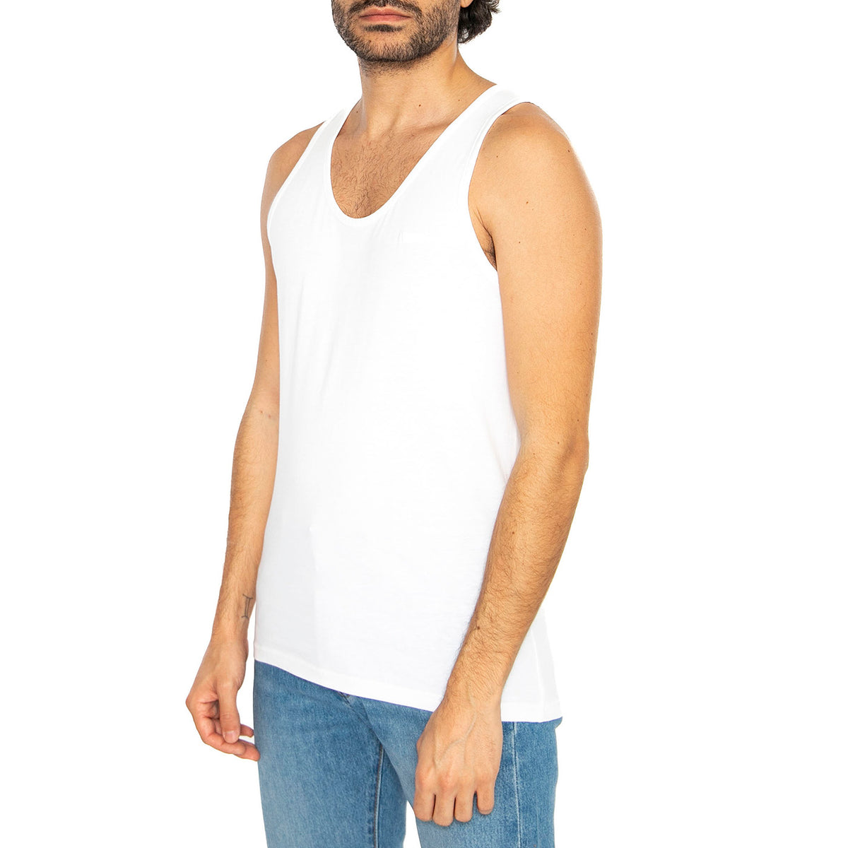 Housemark Tank Bright White - Canotta Uomo Bianca A7256-0000 . LEVIS 