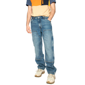 568 Loose Straight Double Knee Detroit Wash - Pantaloni Denim Jeans Uomo Blu A7367-0003 . LEVIS 