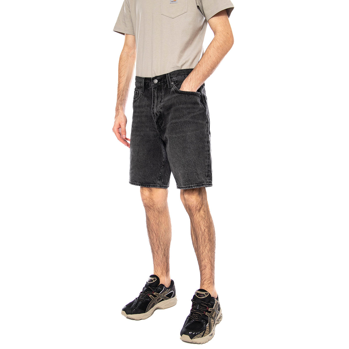 468 Loose Shorts We Got Motion Shorts -- Bermuda Uomo Neri A8461-0006 . LEVIS 