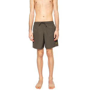 Plain Swim Short Olive - Costume da Bagno Uomo Verde SH1204VB-W485 . LYLE & SCOTT 