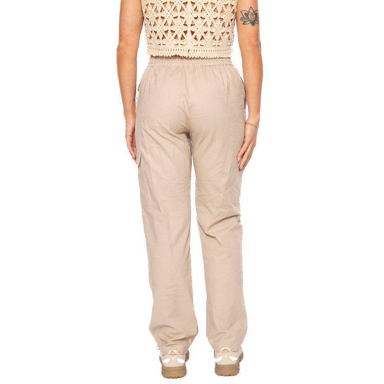 Beige Pants 27311603-103 - Pantaloni Donna Beige 27311603-103 . MD'M 