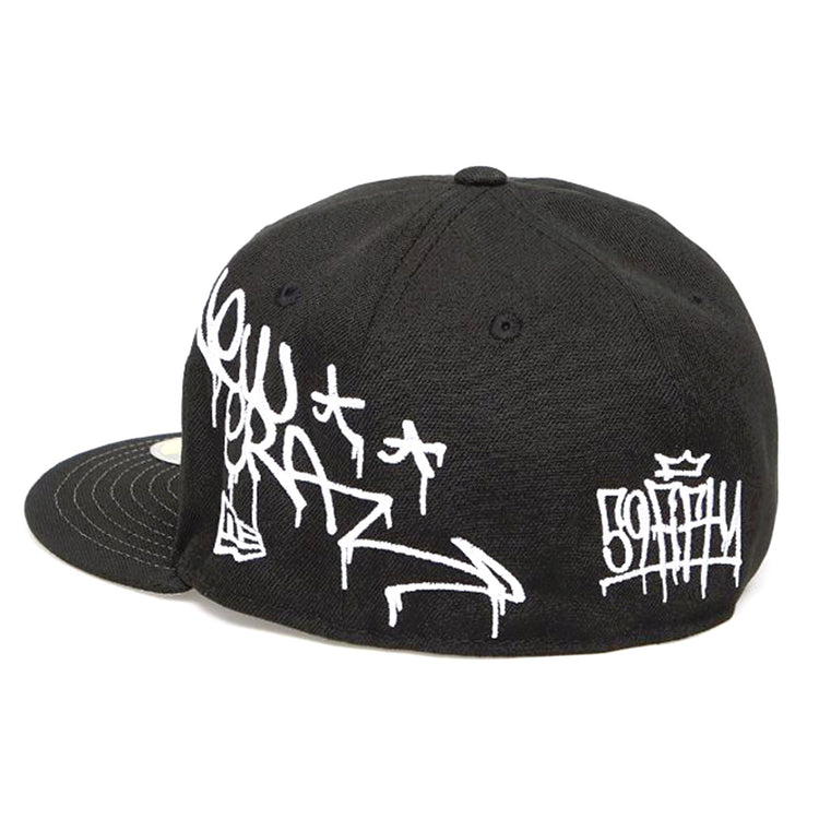 NE Graohic 59Fifty New Era Black - Cappellino con Visiera Nero 60595333 . NEW ERA 