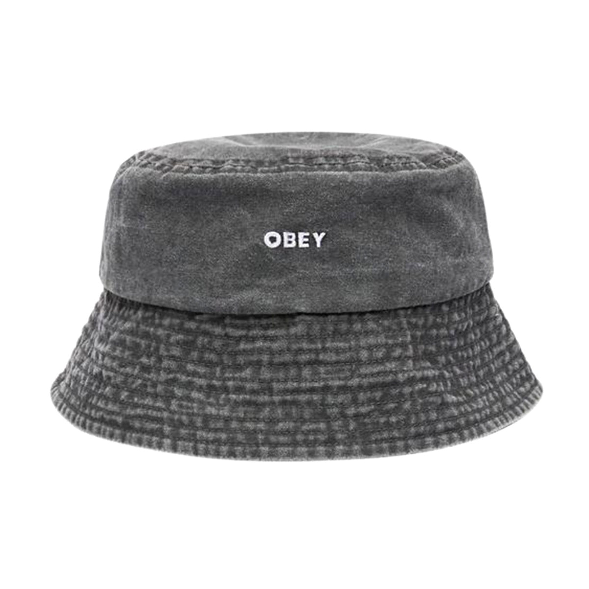 Bold Pigment Canvas Bucket Hat Pigment Black - Cappello da Pescatore Grigio 100520095-BLK . OBEY 