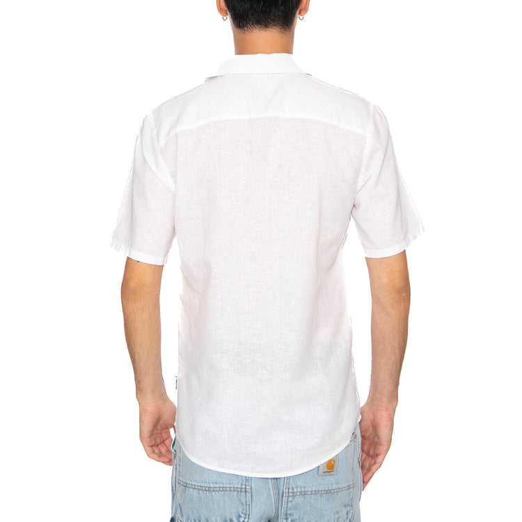Onscaiden Life Solid Resort White - Camicia Mancihe Corte Uomo Bianca 22025116-W . ONLY & SONS 