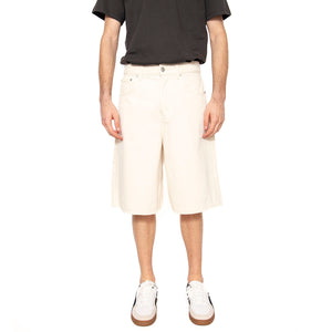 Carl Balloon Ecru 4145 Pim Denim Shorts Ecru - Bermuda Uomo Bianchi 22034145-4770064 . ONLY & SONS 