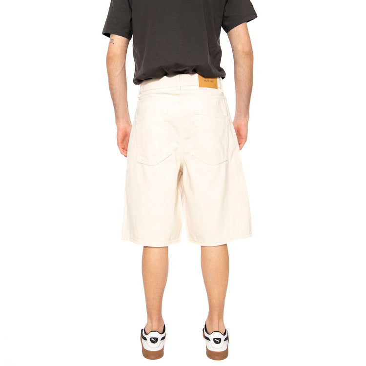 Carl Balloon Ecru 4145 Pim Denim Shorts Ecru - Bermuda Uomo Bianchi 22034145-4770064 . ONLY & SONS 