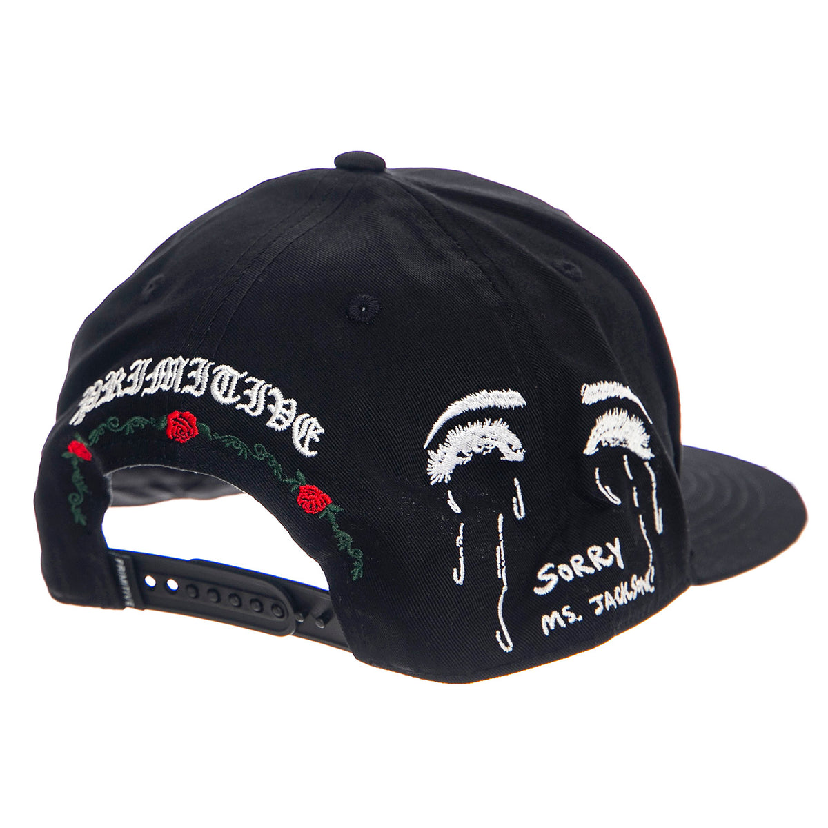 Primitive Jackson Snapback Black - Cappellino con Visiera Nero PA424H09-BLK . PRIMITIVE 