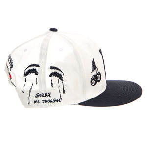 Primitive Jackson Snapback White - Cappellino con Visiera Bianco PA424H09-WHT . PRIMITIVE 