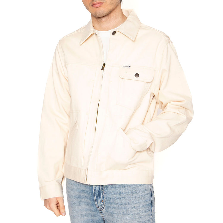 Embroidered Jacket Ecru - Giacca Uomo Bianca 112362652 . WRANGLER 