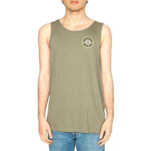 Crest Tank Top - Canotta Uomo Verde 22353-OLVSP . BRIXTON 