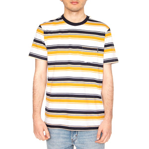 Ferry Tee - Maglietta Girocollo Uomo Multicolore 311000075-NVY . DARK SEAS 