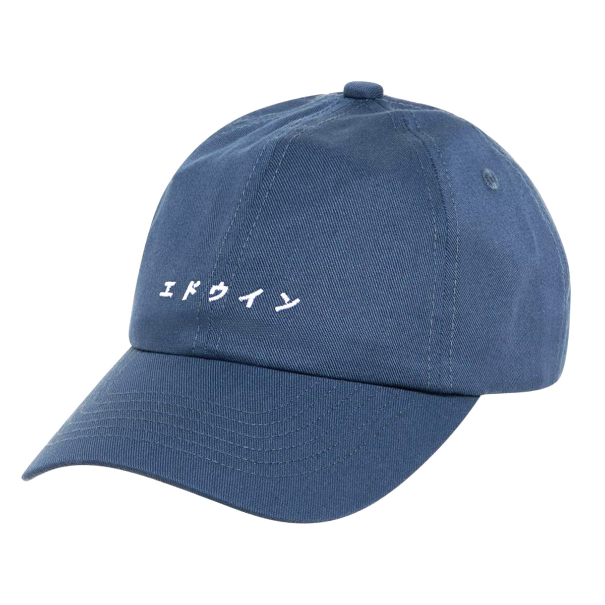 Katakana Cap Blue - Cappellino con Visiera Blu I033397.77.99.-77.99 . EDWIN 