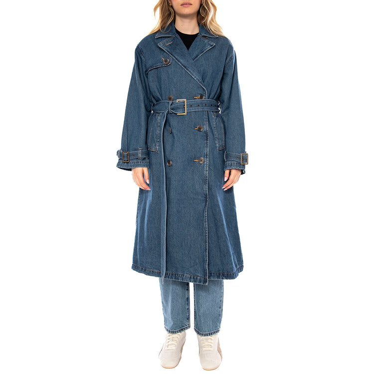 Levi's® Spade Women's Denim Trench Coat -- Cappotto Donna Blu A8976-0001 . LEVIS 