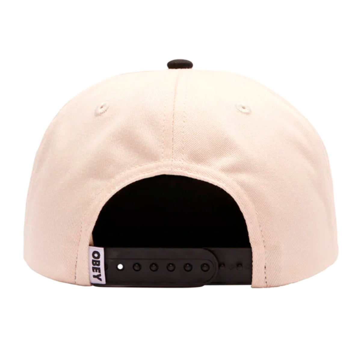 Obey Case 5 panel Snapback Black / Multi - Cappellino con Visiera Multicolore 100490113-BKM . OBEY 