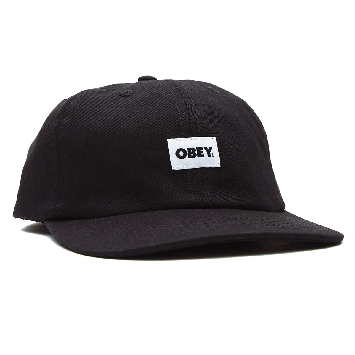 Bold Organic 6 Panel Strapback - Cappellino con Visiera Nero 100580256-BLK . OBEY 