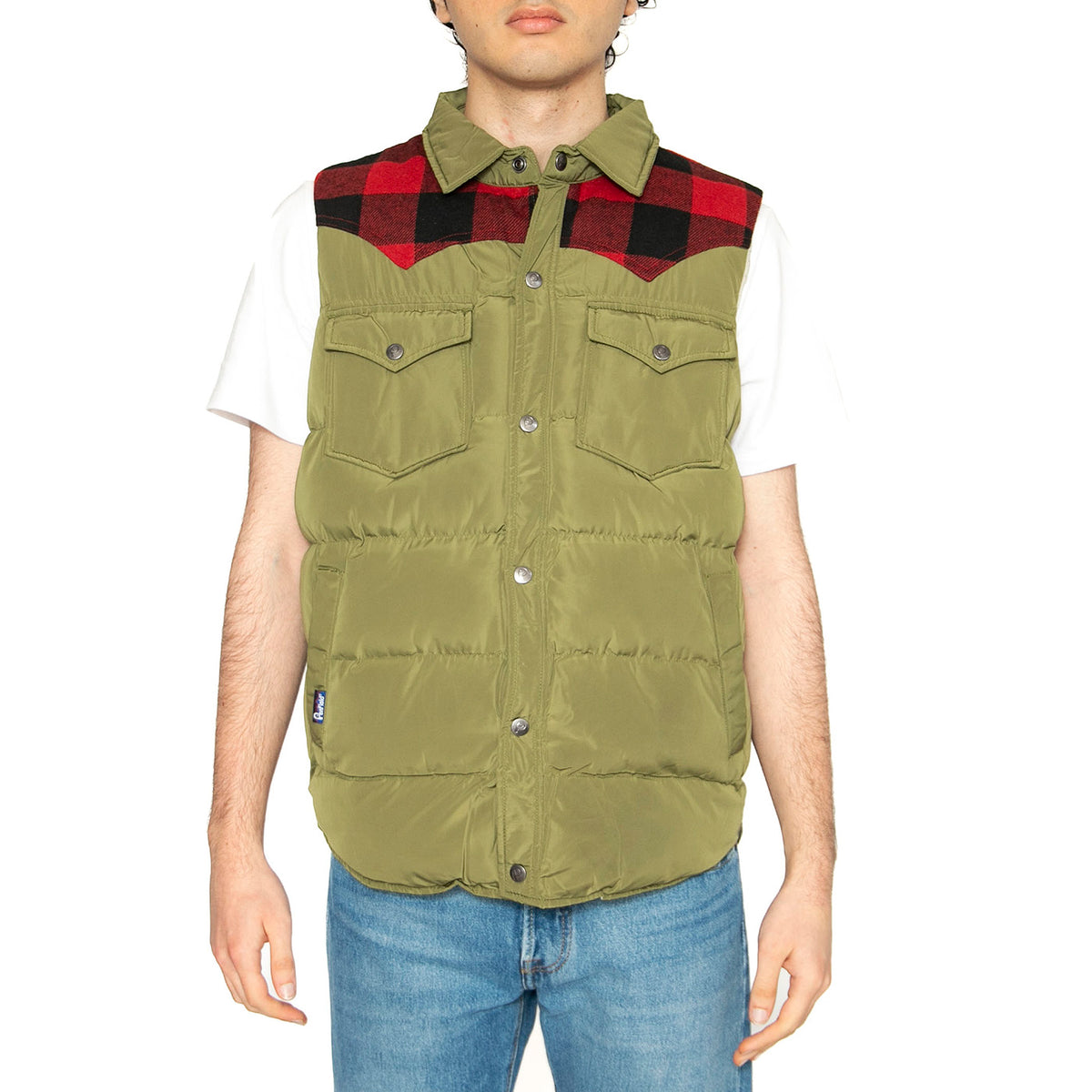 Rockford Primaloft Vest Capulet Olive - Giacca Smanicata Uomo Verde PFD0382-F81 . PENFIELD 