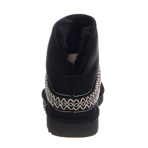 W Classic Mini Crescent Black - Stivali Donna Neri UGSCLMCRBLK1158262W . UGG 