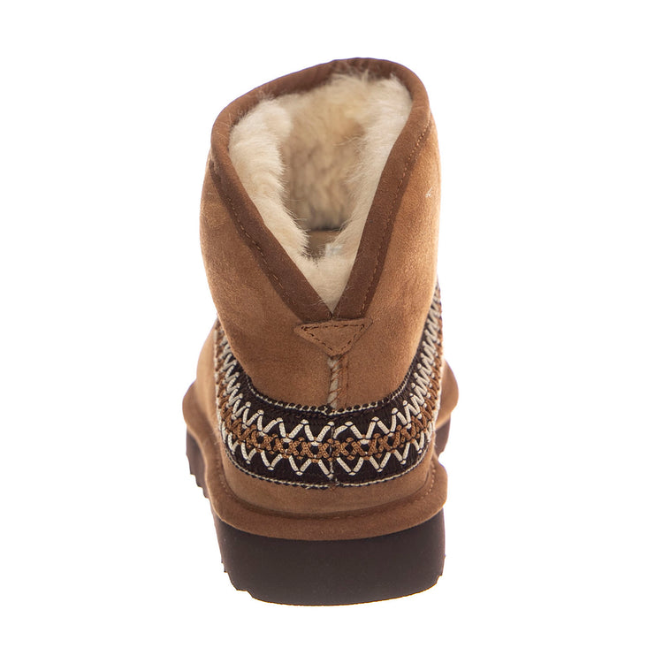 W Classic Mini Crescent Chestnut - Stivali Donna Marroni UGSCLMCRCHE1158262W . UGG 
