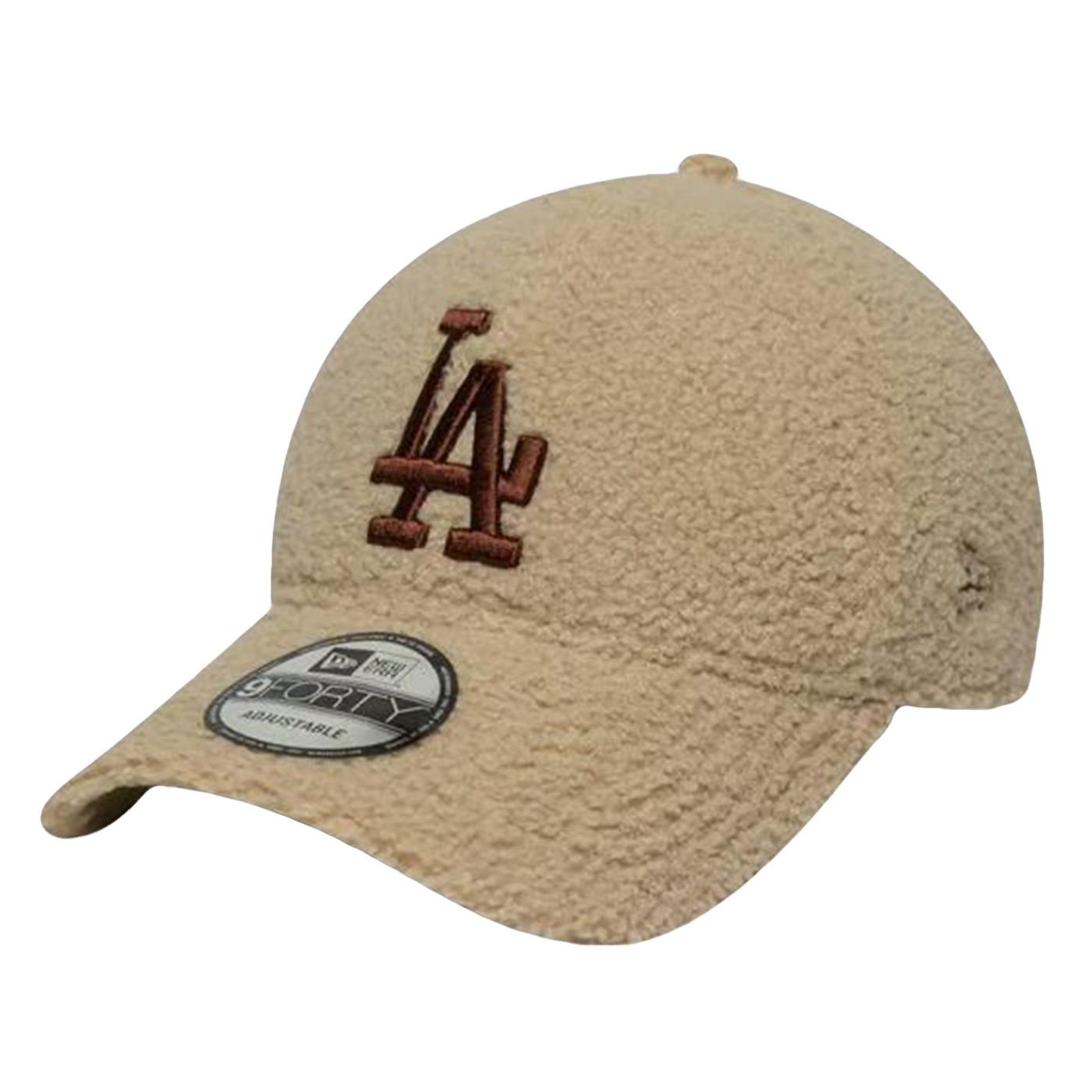 Borg 9FORTY Light Beige Los Angeles Dodgers - Cappellino Beige 60691229 . NEW ERA 