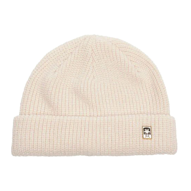Micro Beanie Blanc De Blanc - Cappellino a Cuffia Bianco 100030125 BDB OBEY 