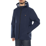 Rhodes Hooded Jacket - Chaqueta Hombre Yale Azul con Capucha Hombre FARAH