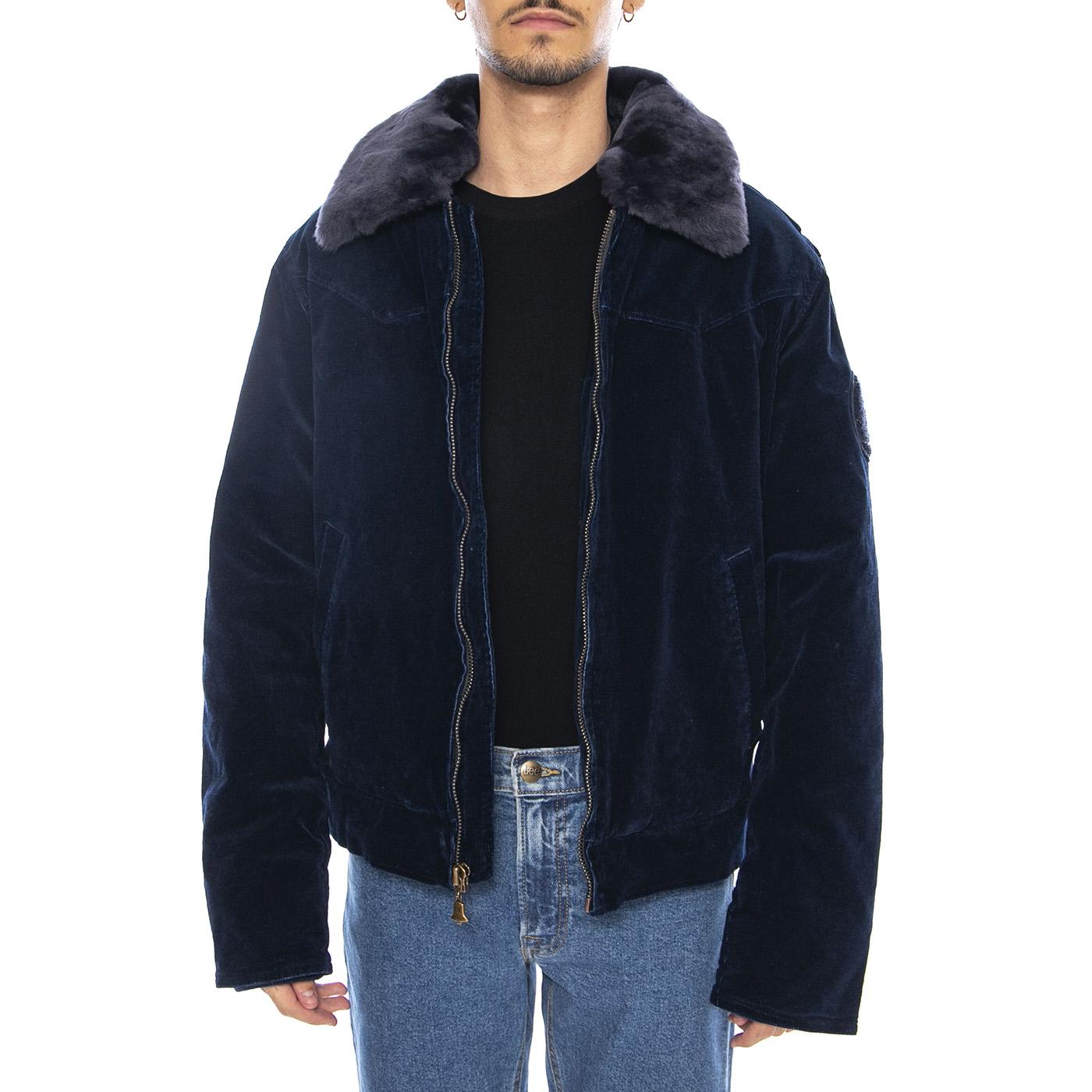 Aviator Jacket Indigo - Giacca Uomo Blu 112371769 . WRANGLER 