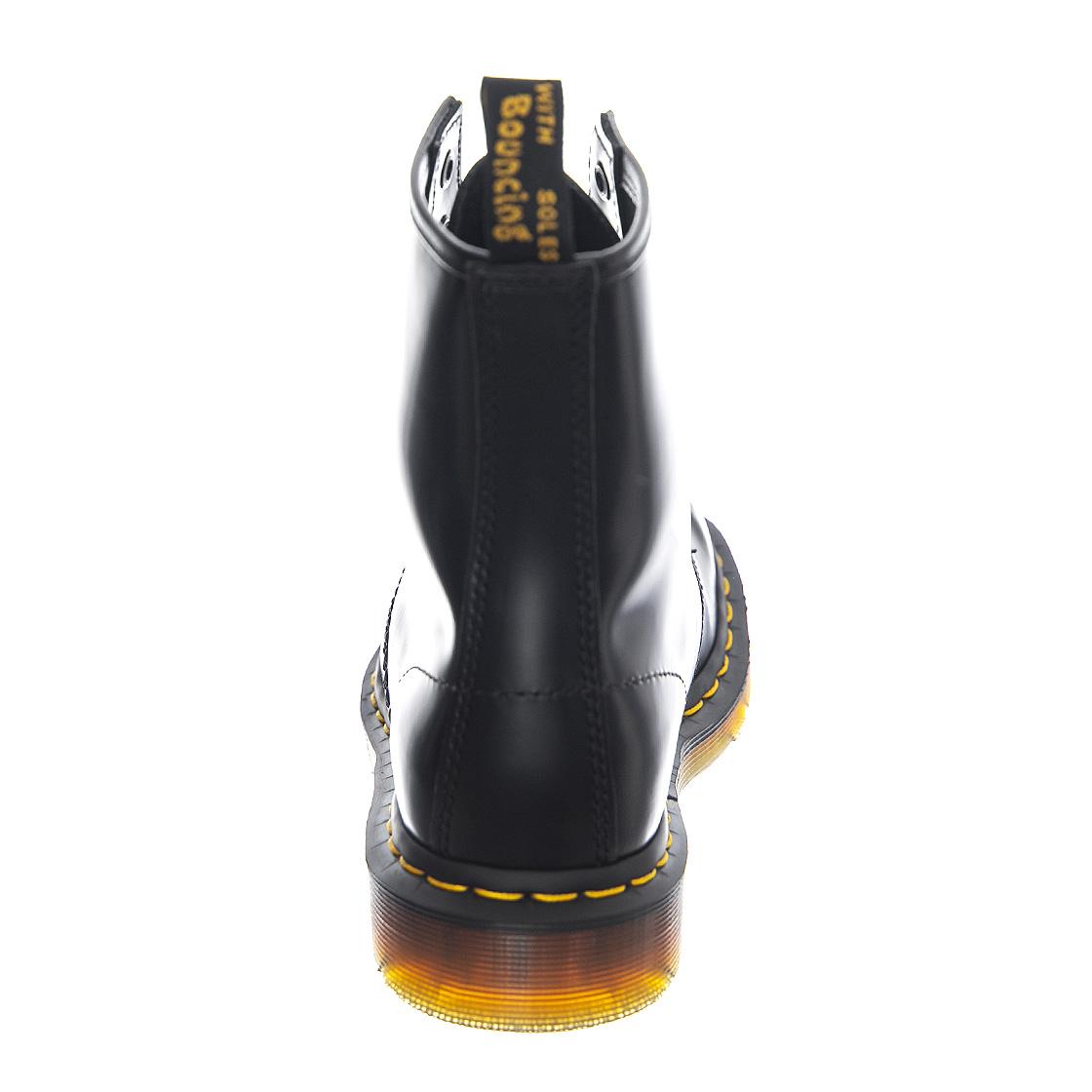 1460 Black Smooth - Stivaletti Profilo alla Caviglia Uomo Neri 11822006 . DR.MARTENS 