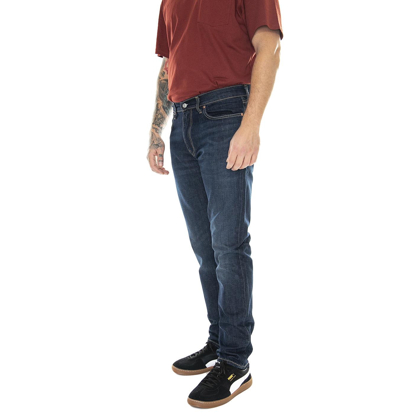 511 Slim Keepin It Clean Med Indigo - Worn In - Pantaloni Uomo Blu 04511-5661 . LEVIS 