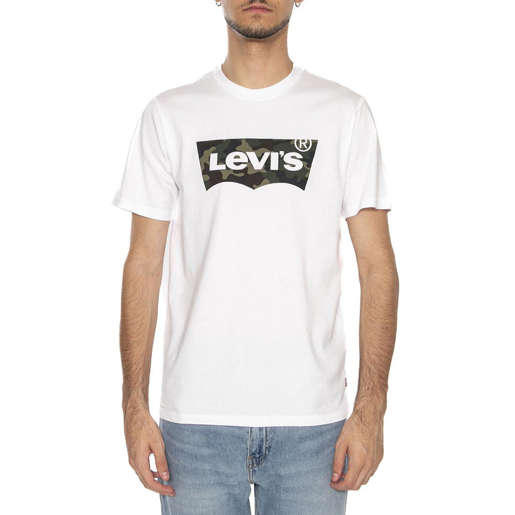 T-shirt Levi's Classic Logo White - Maglietta Girocollo Uomo Bianca 22489-0163  LEVIS 