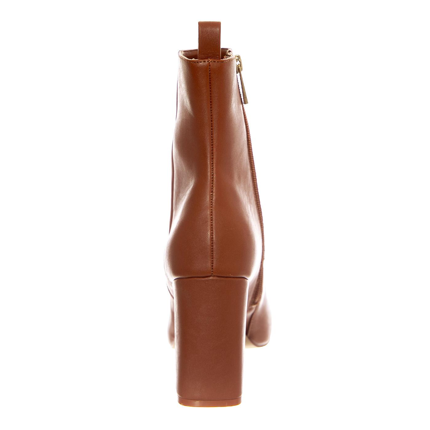Adelisa Cognac Leather - Stivaletti Donna Marroni SMSADELISA-COG  STEVE MADDEN 