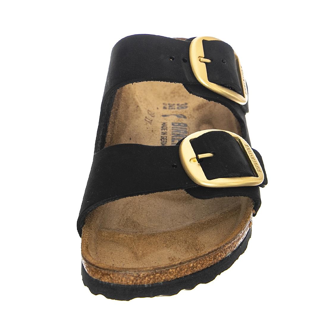 Arizona Big Buckle Black - Sandali Donna Neri - Calzata Stretta 1023290  BIRKENSTOCK 