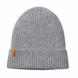 Rib Knit Beanie -- Gorro Unisex Gris  ACCESORIOS TIMBERLAND