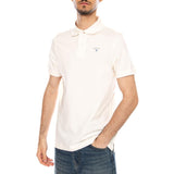 TARTAN PIQUE POLO WHISPER WHITE / CLASSIC - Polo Hombre Blanca - Hombre BARBOUR