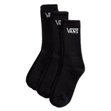 Classic Crew Rox Black - Set de 3 Pares de Calcetines Negros ACCESORIOS VANS