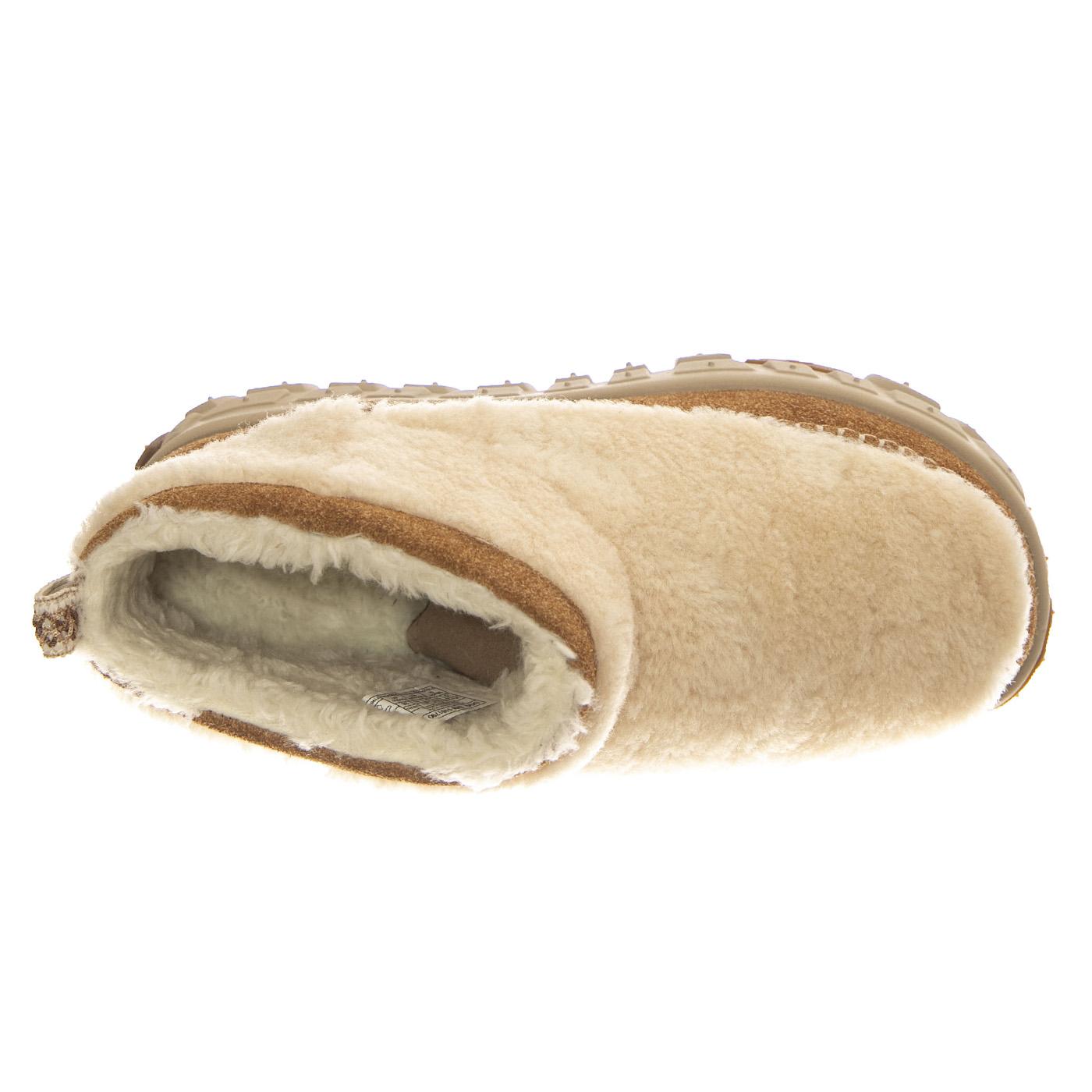 W Ventured Daze Ultra Mini Cozy Natural Unisex - Stivali Donna Beige UGSVENDZUMCN1161790W  UGG 