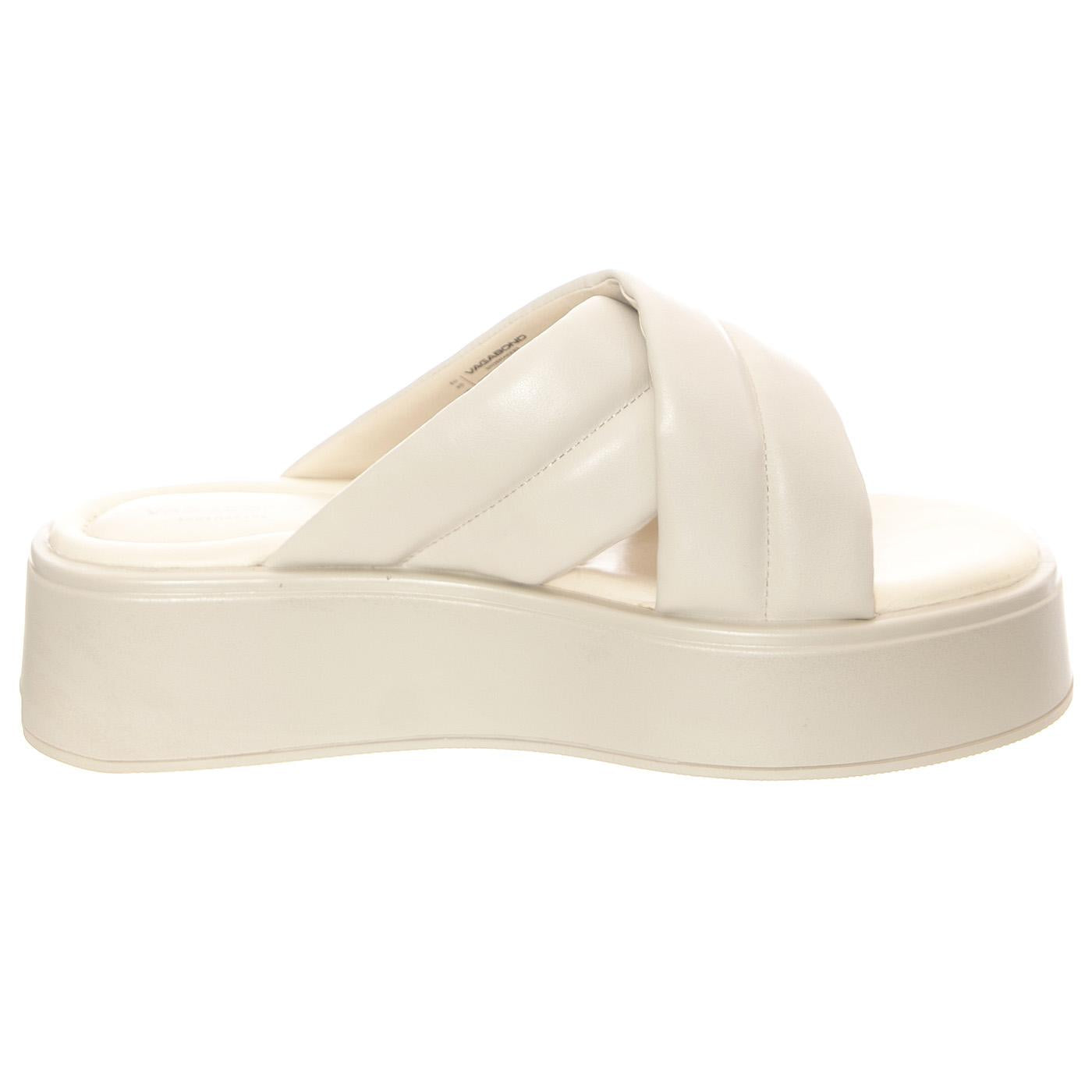 W' Courtney Off White Cow Leather - Sandali Donna Bianchi VBS5334-201-02  VAGABOND 