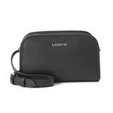 Bolsa Crossover Lacoste con Logo - Bolsa de Bandolera Negra ACCESORIOS LACOSTE