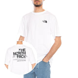 M MNT SKTCH RG SS T TNF White - Camiseta Cuello Redondo Hombre Blanca THE NORTH FACE