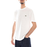 T-Shirt - Camiseta Cuello Redondo Lacoste Hombre Blanca  Hombre LACOSTE