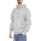 M Essential Relaxed Hoodie Light Grey Heather - Sudadera con Capucha Hombre Gris Melange THE NORTH FACE