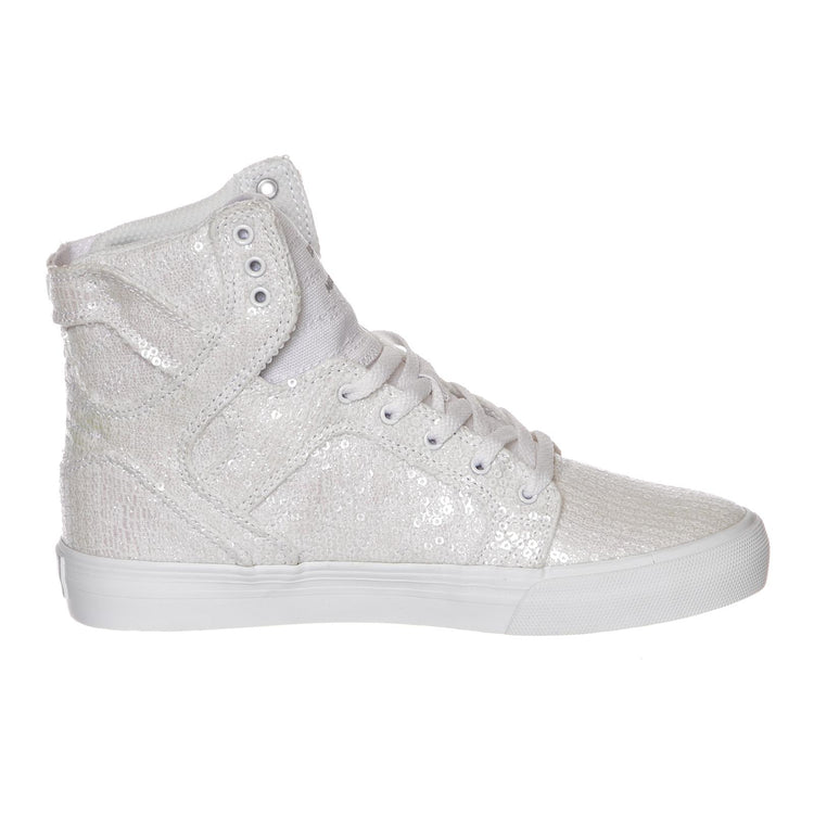 Skytop - Scarpe Profilo Alto Bambino / Bambina Bianche 58002-161-M-161  SUPRA 