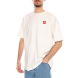 M TNF RB S/S Tee White Dune - Camiseta Cuello Redondo Hombre Beige Hombre THE NORTH FACE