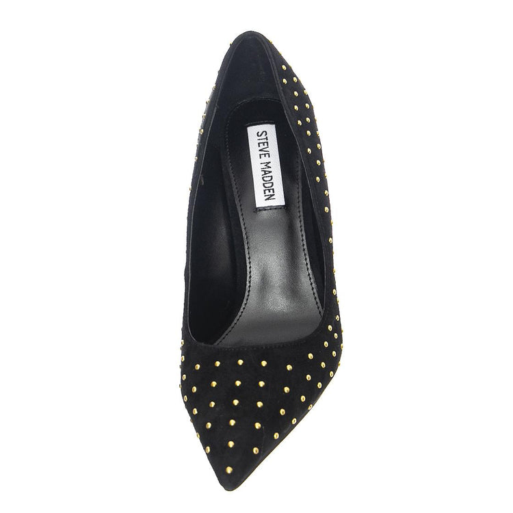 VALARIE BLACK SUEDE SMSVALARIE-BLK  STEVE MADDEN 