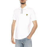 PLACKET TIPPED POLO SHIRT - Polo Hombre Blanco Hombre LYLE & SCOTT
